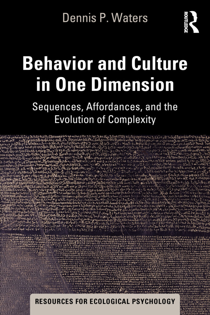 Behavior and Culture in One Dimension by Dennis P. Waters book cover